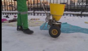 Après la neige, le verglas menace Paris