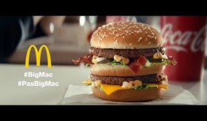 Publicité Big Mac, pas Big Mac