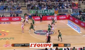 Basket - Euroligue (H) : Le Panathinaïkos domine Vitoria