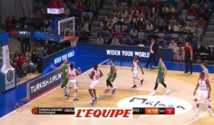 Basket - Euroligue (H) : L'Anadolu Efes Istanbul s'incline encore