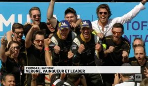 Formule E - Grand Prix de Santiago - Vergne retrouve le succès