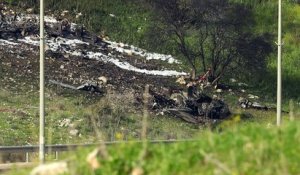 Un avion de combat F16 israélien s'est écrasé en Israël