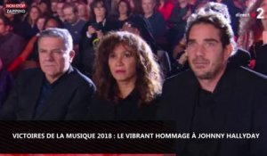 Victoires de la musique 2018 - Johnny Hallyday : Slimane et Florent Pagny lui rendent hommage (vidéo)