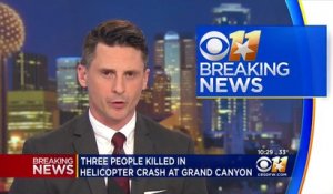 Etats-Unis : Trois morts et quatre blessés dans le crash d’un hélicoptère près du Grand Canyon