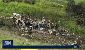 L'armée israélienne a détruit l'épave du F16 abattu par des tirs syriens