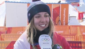 JO 2018 : Snowboard cross Femmes / Julia Pereira De Sousa : "C'est incroyable ce que je viens de faire"