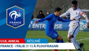 U18, Amical : France-Italie (1-1), le résumé