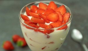 Tiramisu aux fraises facile