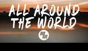 BRKLYN - All Around The World (Lyrics / Lyric Video) feat. Lenachka