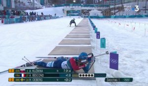 JO 2018 : Biathlon - Individuelle : Bescond débute avec deux fautes au tir