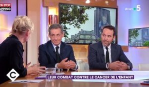 Nicolas Sarkozy ému sur le plateau de "C à vous" en parlant de cancer chez l'enfant (vidéo)