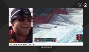 JO 2018 : Ski alpin - Super-G Hommes / Blaise Giezendanner : "Je ne me suis pas posé de questions"