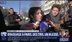 Braquage à Paris : "L'individu a d'emblée sorti une arme de poing"
