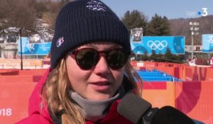 JO 2018 : Ski acrobatique - Slopestyle femmes / Tess Ledeux : "Un manque d'expérience"