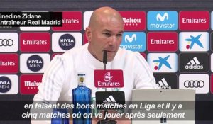 Real Madrid: Zidane veut "continuer sur cette lancée"