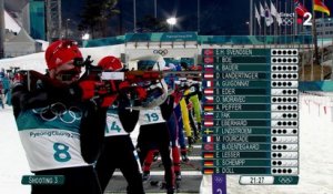 JO 2018 : Biathlon - Masst start hommes : Fourcade prend les commandes !