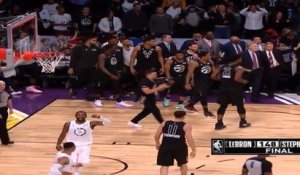 Team LeBron Excellent Defense On Last Play to Win 2018 NBA All-Star Game