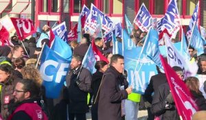 Air France : manifestation pour une hausse des salaires de 6%