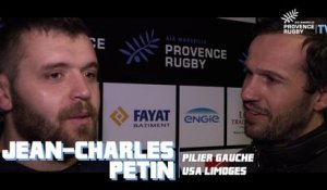 Provence Rugby / Limoges : la réaction de Jean-Charles Petin