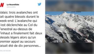 AAvalanche et accidents. Quatre personnes tuées dans les Alpes et les Pyrénées dimanche.