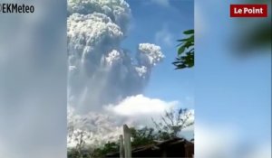 Indonésie : éruption du volcan Sinabung