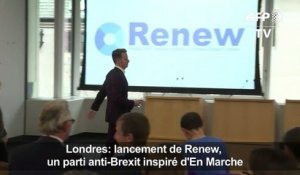 Londres: lancement d'un parti anti-Brexit, inspiré d'"En Marche"