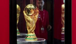 Coupe du monde: le trophée attire des milliers de Palestiniens