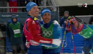 JO 2018 : Ski de fond - Team sprint - Finale hommes : Manificat et Jouve en bronze !