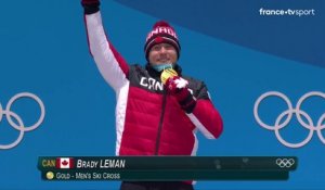 JO 2018 : Ski cross - Hommes : Le podium