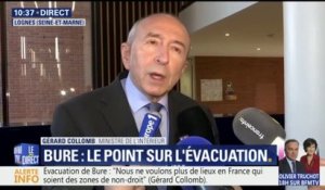 Evacuation de Bure : "Nous ne voulons plus en France des lieux de non-droit"