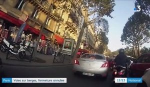Paris : la fermeture des voies sur berges annulée