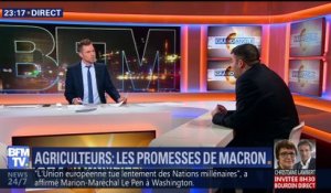 Agriculteurs: les promesses d'Emmanuel Macron