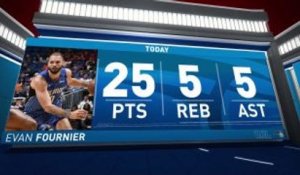Evan Fournier Scores 25 vs. Knicks | February 22, 2018