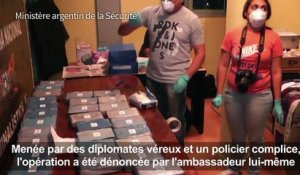 Argentine: 400 kilos de cocaïne dans l'ambassade de Russie