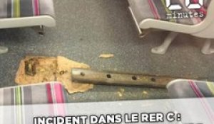 Incident dans le RER C: «On a entendu un gros bruit et le sol du wagon a été déchiré»