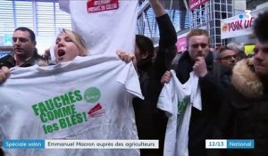 Salon de l'Agriculture : accueil houleux pour Emmanuel Macron