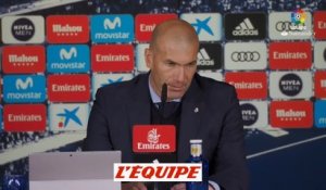 Zidane «Ce vestiaire est top» - Foot - ESP - Real