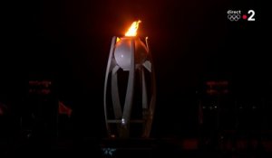 JO 2018 : Extinction de la flamme olympique