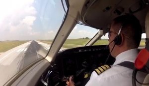 Vivez des atterrissages d'avions vus du cockpit