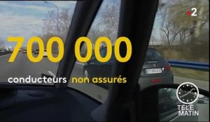 700 000 conducteurs non assurés en France