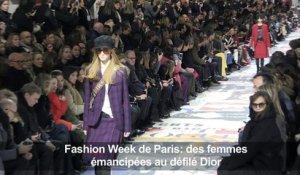Fashion Week de Paris: des femmes émancipées au défilé Dior