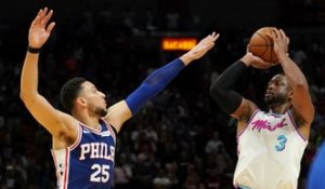 NBA : Wade bourreau des 76ers dans le Top 10