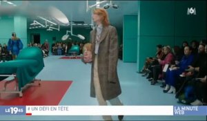 Le défilé de la marque Gucci avec des têtes en guise de sacs inspire les internautes - Regardez