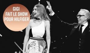 Gigi Hadid présente le dernier défilé Hilfiger