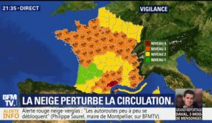 Neige: l'Hérault en alerte rouge (2/2)