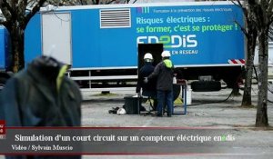 Enedis sensibilise salariés et sapeurs-pompiers aux risques électriques