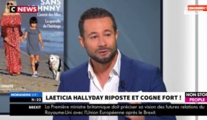 Morandini Live : La riposte de Laeticia Hallyday «pas un bon coup de communication » (vidéo)