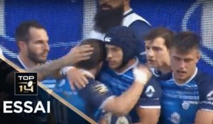TOP 14 - Essai Armand BATTLE (CO) - Castres - Pau - J19 - Saison 2017/2018