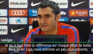 Barca - Valverde : "Coutinho continue son adaptation au sein de l'équipe"