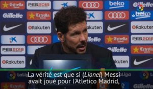 27e j. - Simeone : "Avec Messi, on aurait gagné ce match"